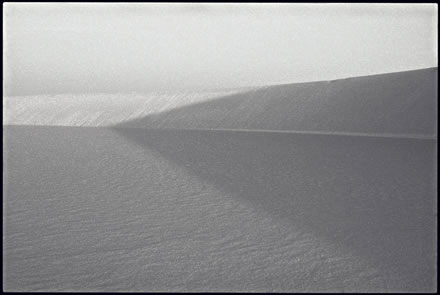 First light on the Tiguidit dunes